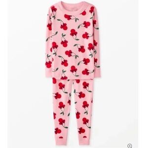 Hanna Andersson Disney Minnie Mouse Girls Pajamas 5T Pink Red